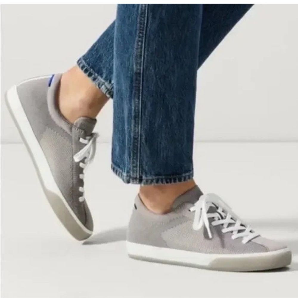 LIKE NEW Rothy's The Lace Up Sneakers